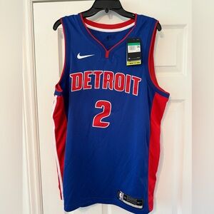 Nike Detroit Pistons Cade Cunningham jersey. Size XL. NWT.